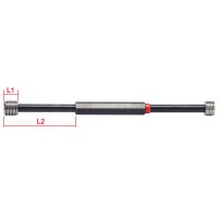 Gewinde-Grenzlehrdorn metrisches Regelgewinde DIN ISO 13 (MR) mit Schaftverlängerung M18 (x2,50)